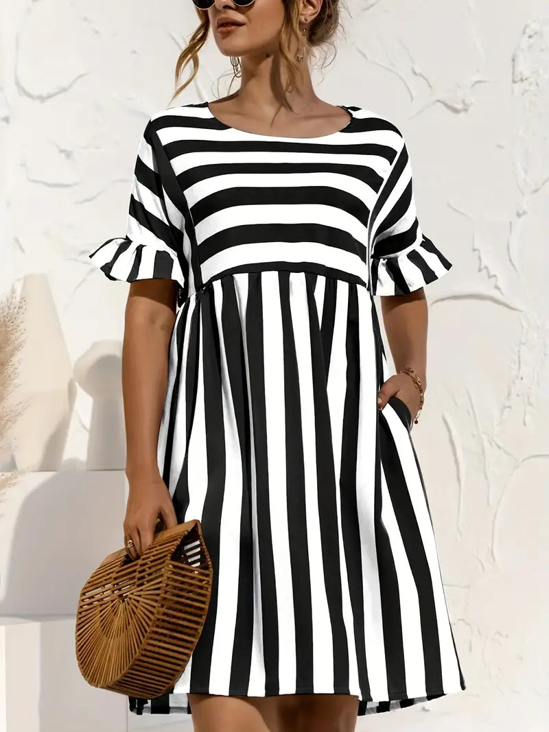 Vestido Chic Náutico Mujer