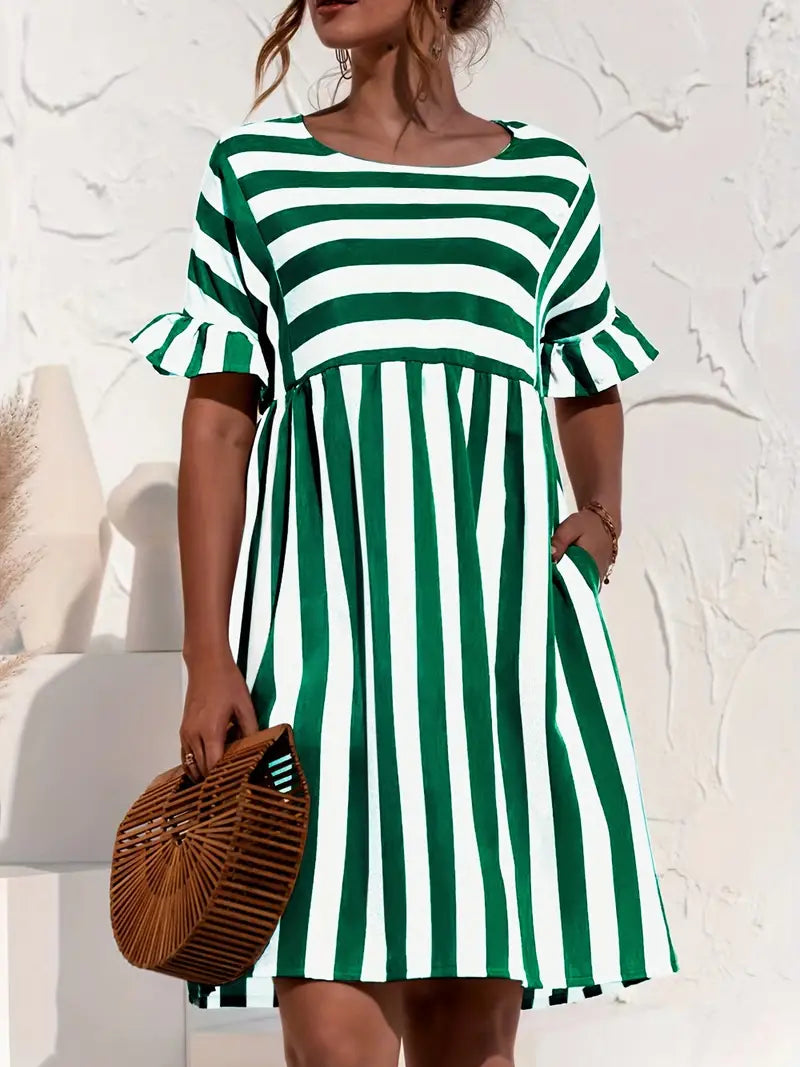 Vestido Chic Náutico Mujer