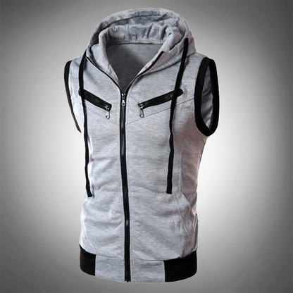 Chaleco Deportivo Ligero con Capucha