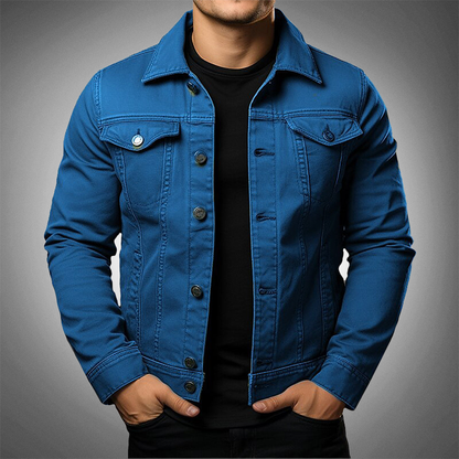 Chaqueta Cuero Motera Clásica - Vestiria