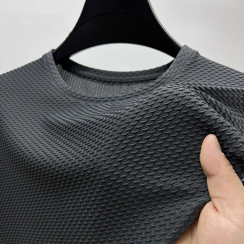 Camiseta de Seda Elegante Mujer