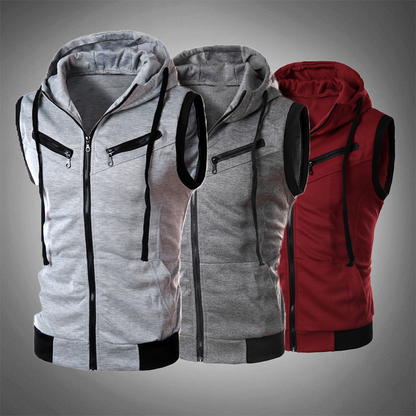 Chaleco Deportivo Ligero con Capucha - Vestiria