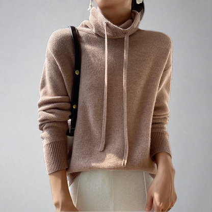 Sudadera Cuello Alto Mujer