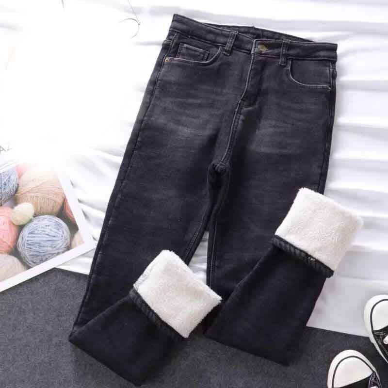 Pantalón Mujer Denim Aislante Caliente