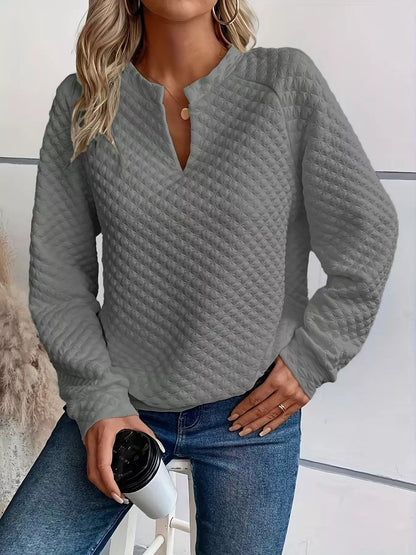 Jerséis Mujer Cuello V Acogedor