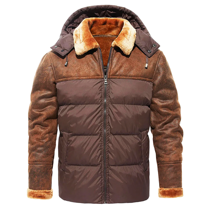 Chaqueta Sherpa de Piel Sintética Cálida - Vestiria