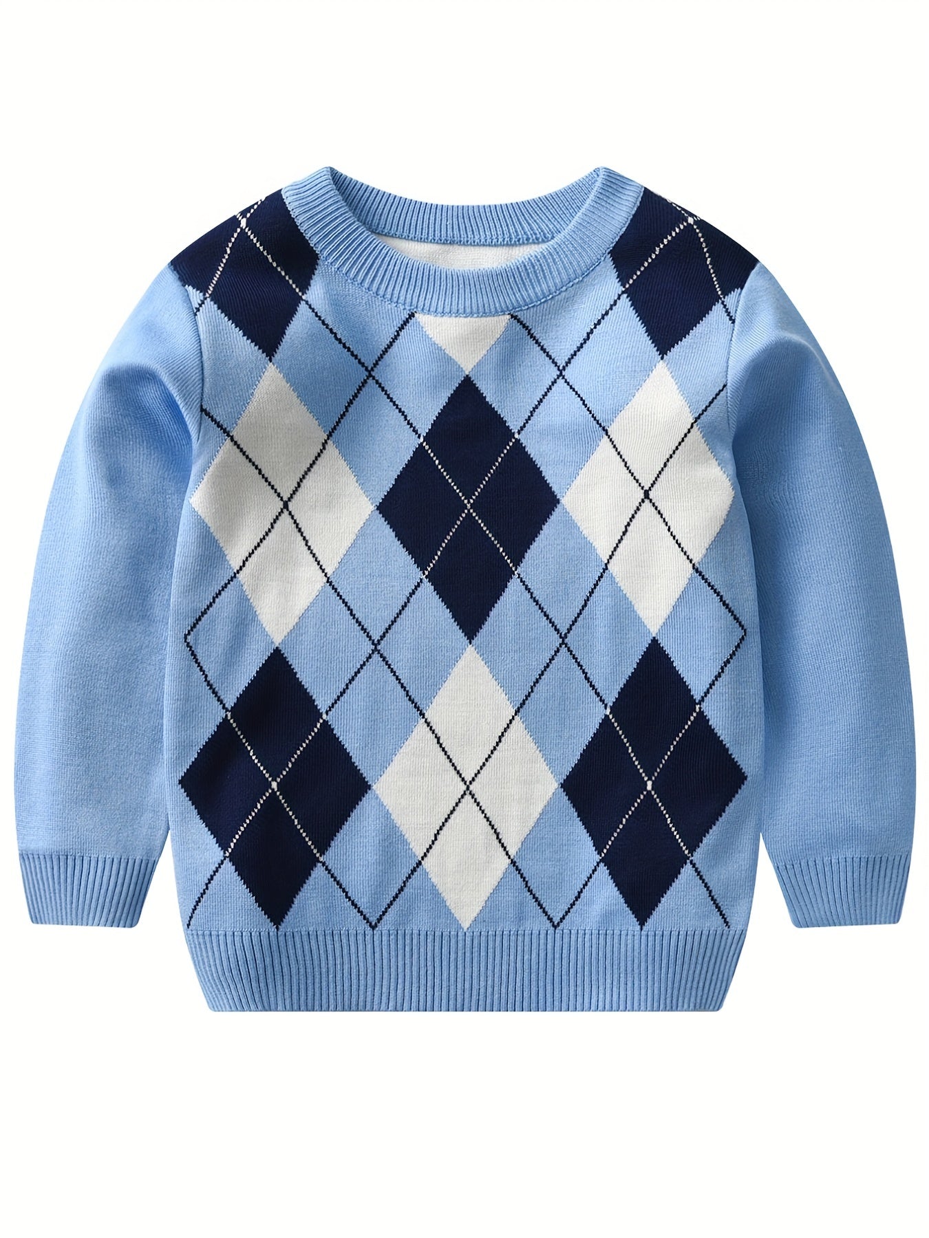 Jersey Niño Punto Argyle Cálido - Vestiria