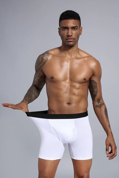 Boxer Cortos Hombre Algodón Natural