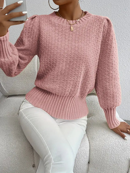 Jersey Mujer Elegante Mangas Voladas