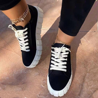 Zapatillas altas mujer estilo urbano