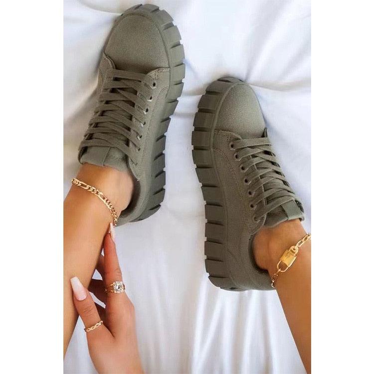 Zapatillas altas mujer estilo urbano