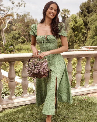 Vestido Cuerpo Estampado Mujer