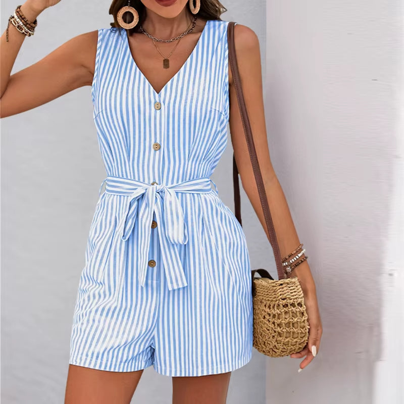 Mono ligero estampado rayas verano