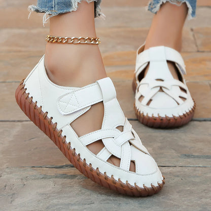 Zapatos planos de mujer con calado elegante - Vestiria