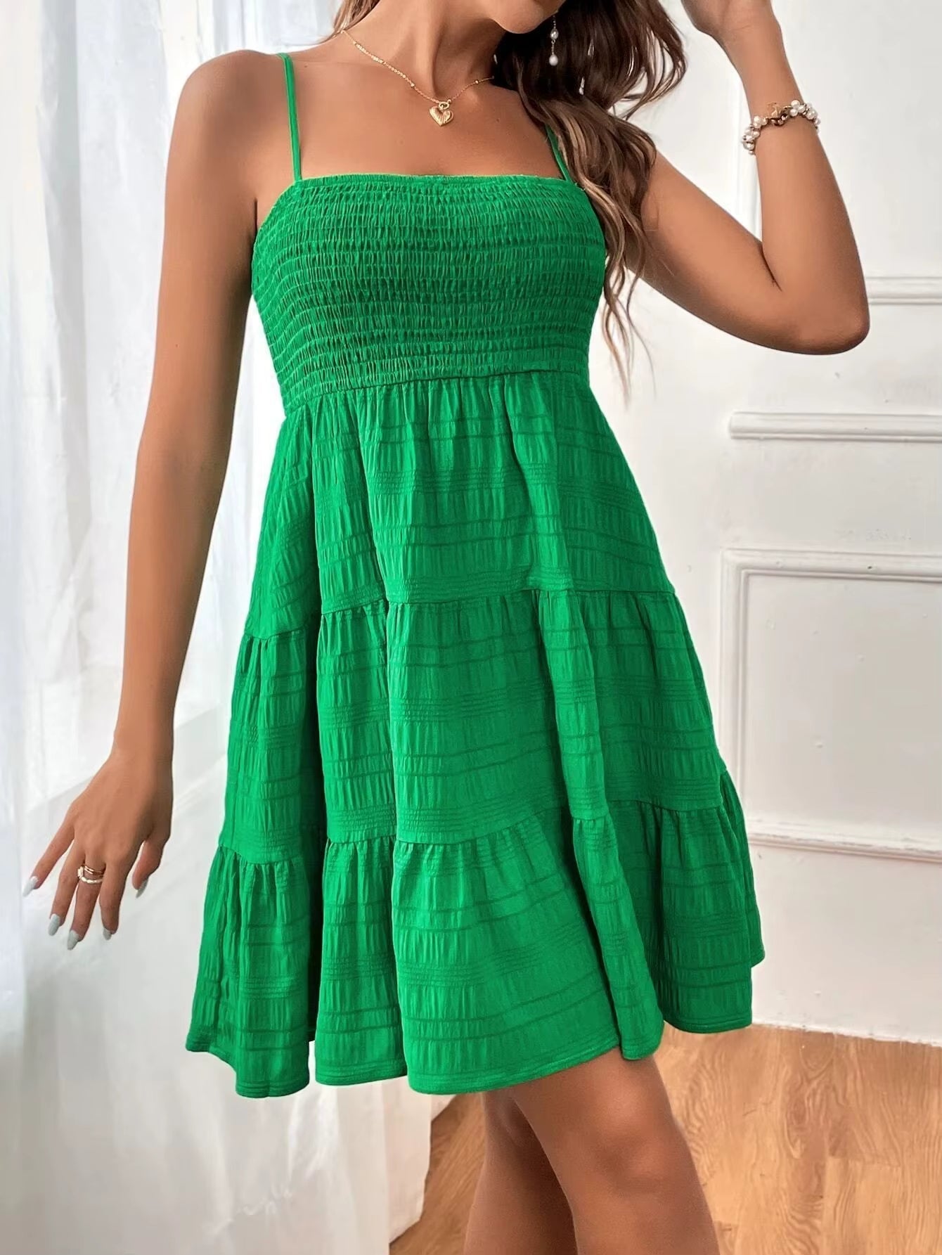 Vestido Fiesta Mujer Sin Mangas Colorido - Vestiria