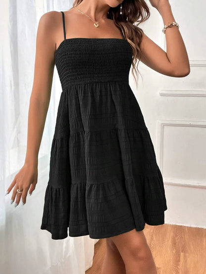 Vestido Fiesta Mujer Sin Mangas Colorido