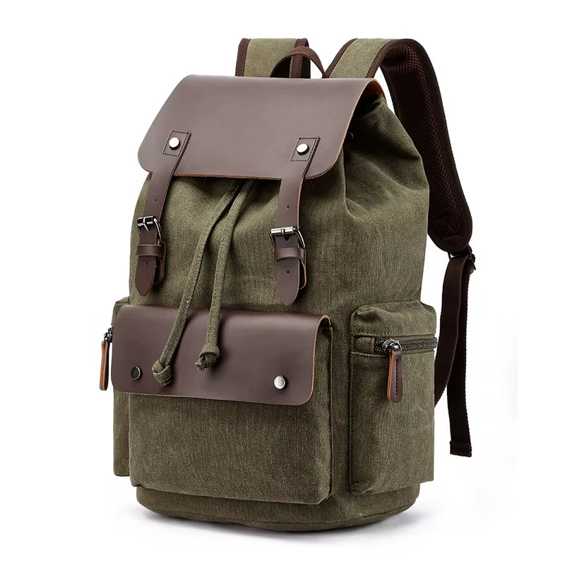 Mochila Hombre Estilo Clásico Vintage