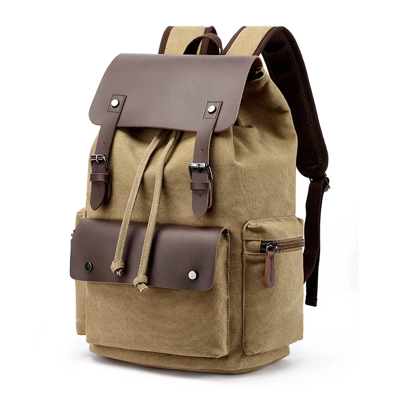 Mochila Hombre Estilo Clásico Vintage