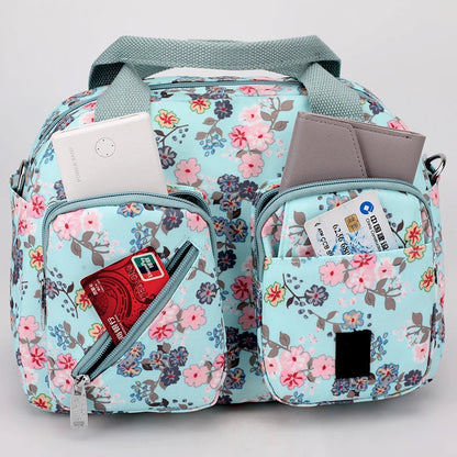 Bolso Bandolera Mujer Floral con Bolsillos Practico - Vestiria