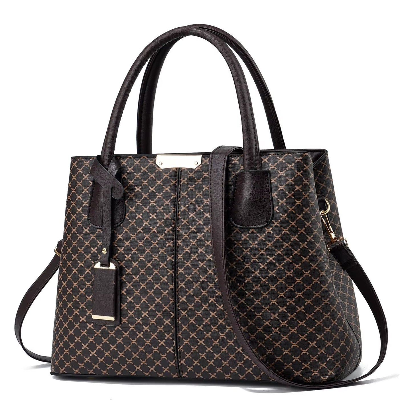 Bolso Bandolera Mujer Diseño Geométrico Chic