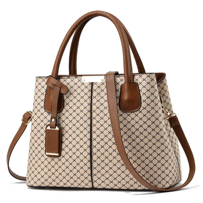 Bolso Bandolera Mujer Diseño Geométrico Chic