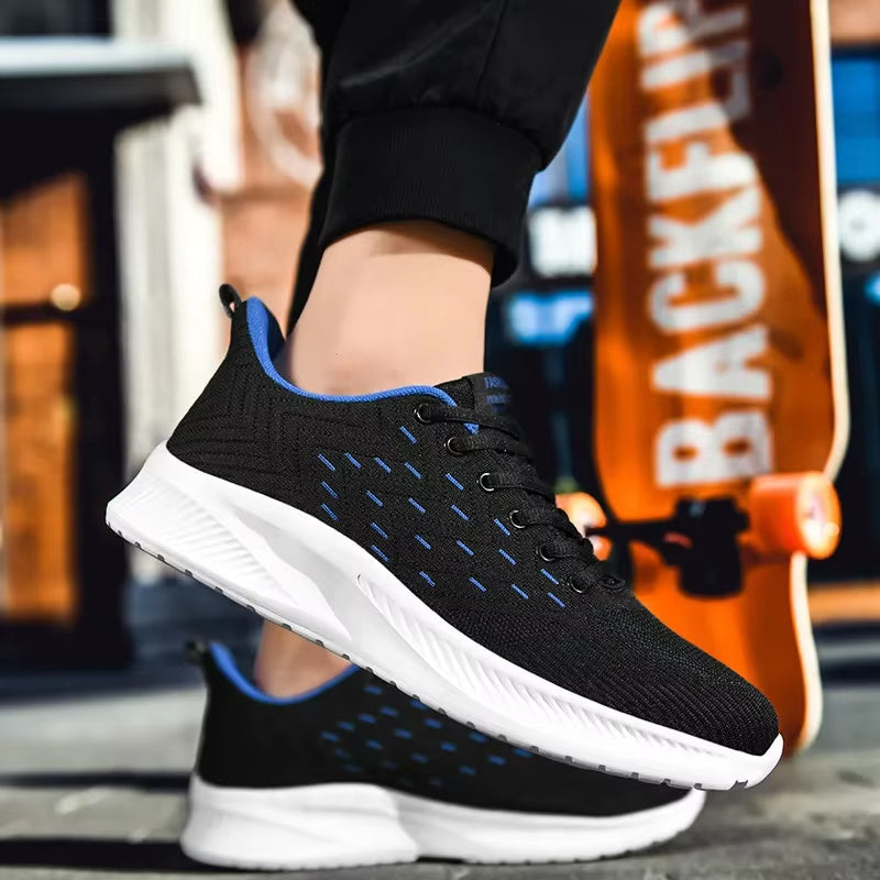 Zapatos deportivos ligeros de malla respirable para hombre - Vestiria