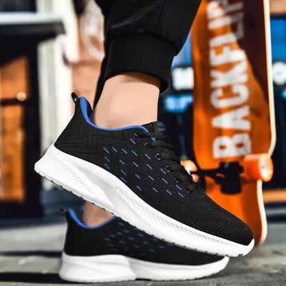 Zapatos deportivos ligeros de malla respirable para hombre - Vestiria