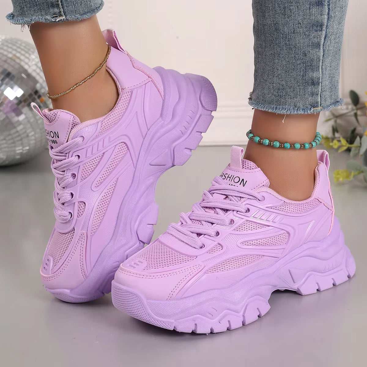Zapatillas deportivas mujer urbano estilo casual - Vestiria