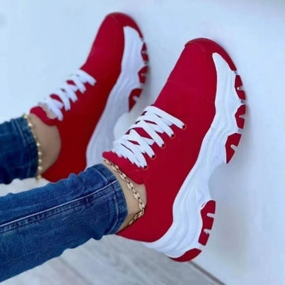 Zapatillas running mujer suela rugosa estilo deportivo