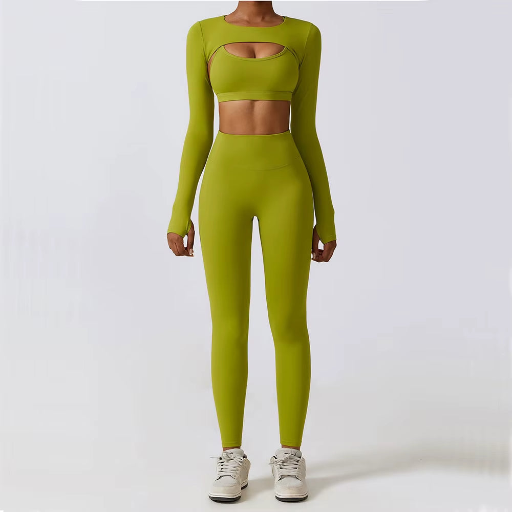 Traje deportivo mujer licra ajustada diseño original - Vestiria