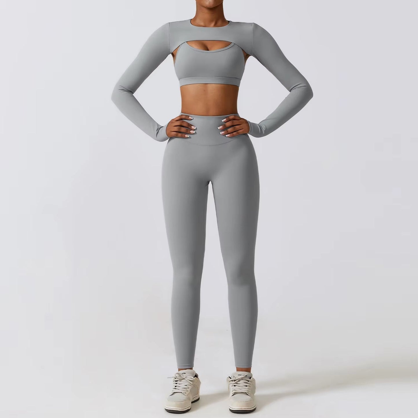Traje deportivo mujer licra ajustada diseño original