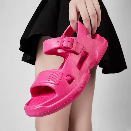 Sandalias Mujer Comodas con Hebilla Regulable - Vestiria