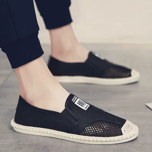 Mocasines Hombre Alpargatas Lona Fresca - Vestiria