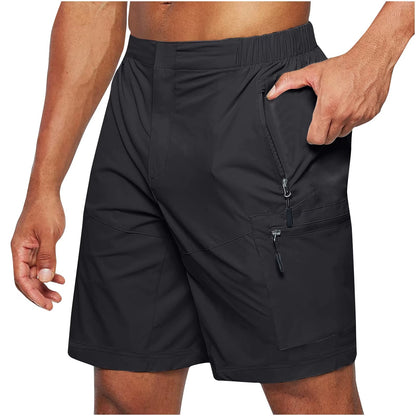 Pantalones cortos deportivos hombre con bolsillos