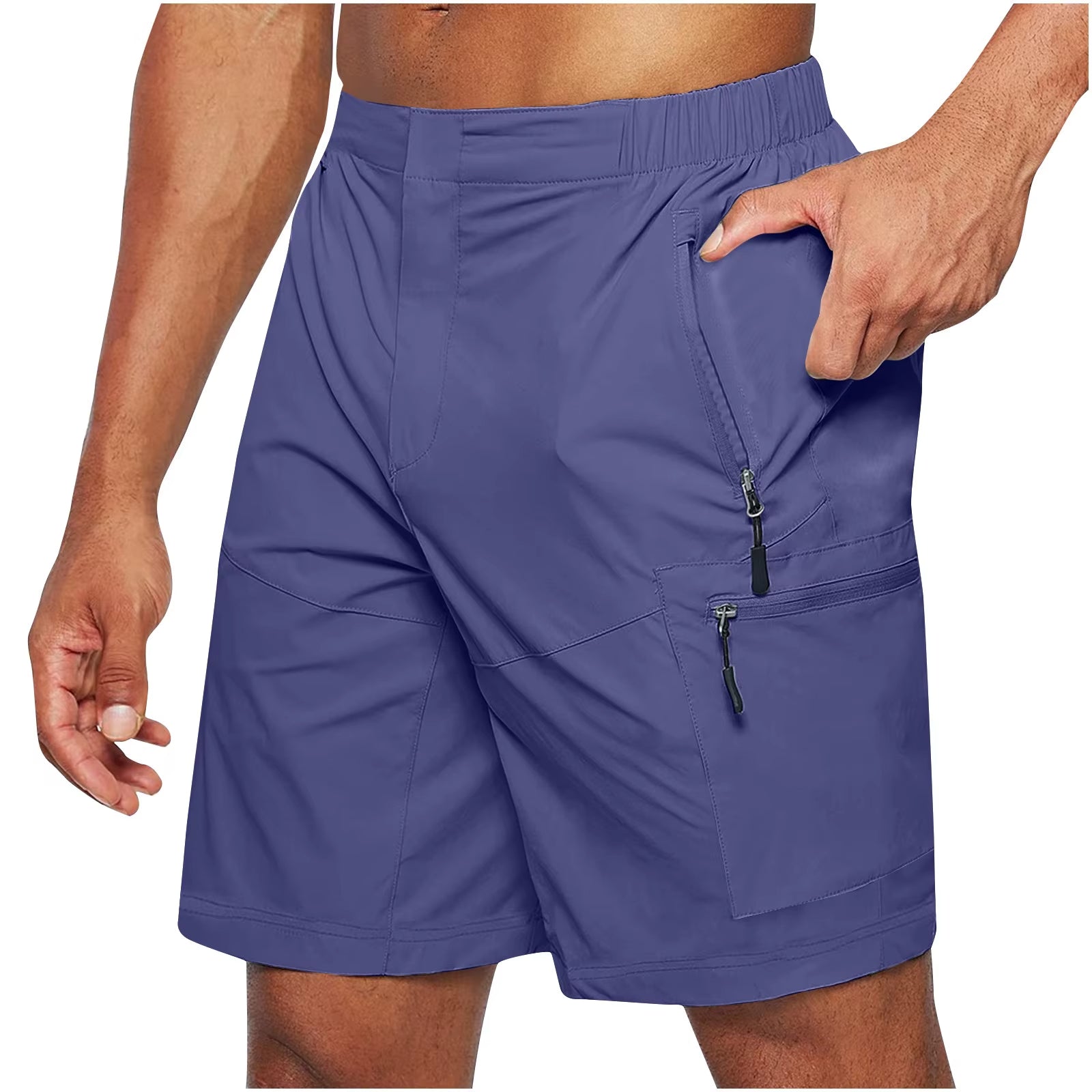 Pantalones cortos deportivos hombre con bolsillos - Vestiria