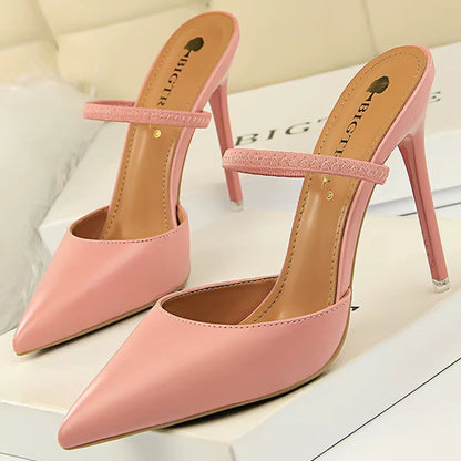 Zapatos de Mujer Tacón Alto Abierto Elegantes