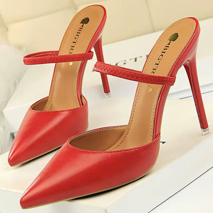 Zapatos de Mujer Tacón Alto Abierto Elegantes