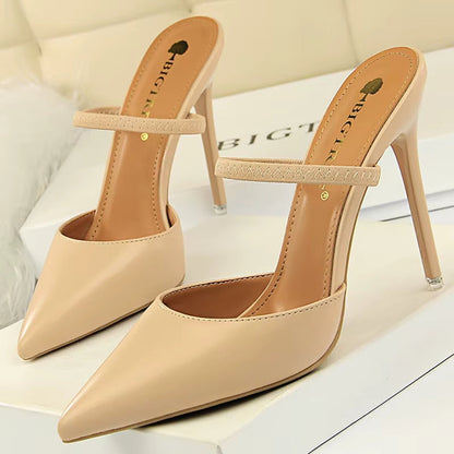 Zapatos de Mujer Tacón Alto Abierto Elegantes