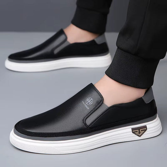 Zapatos Hombre Piel Sintética Transpirable Casual - Vestiria