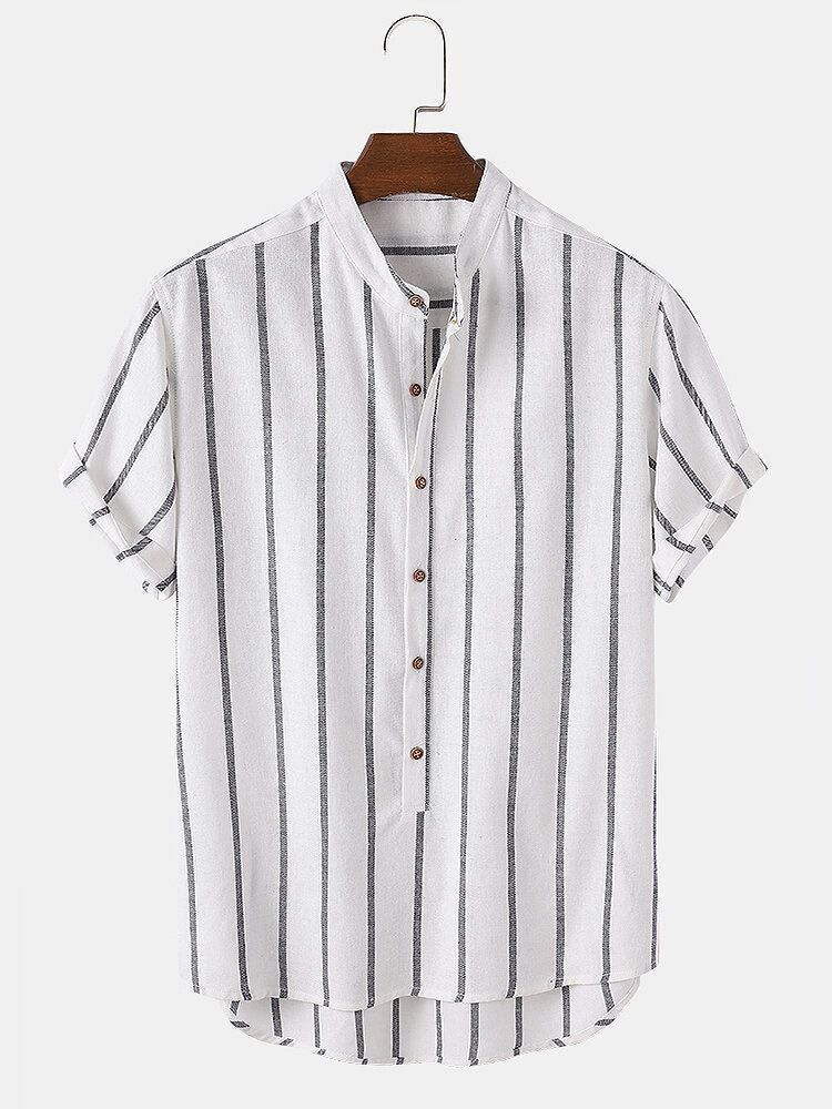 Camisa Ligera Estilo Mediterráneo