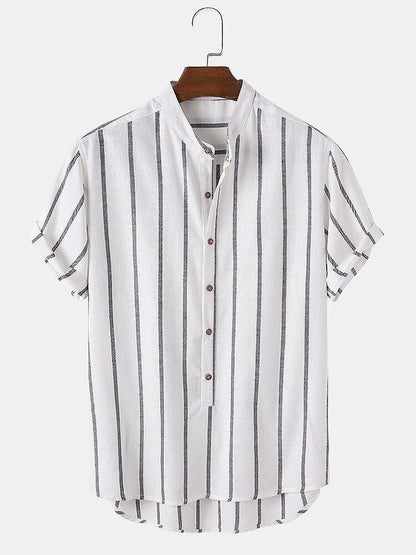 Camisa Ligera Estilo Mediterráneo