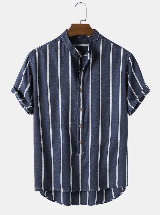Camisa Ligera Estilo Mediterráneo - Vestiria