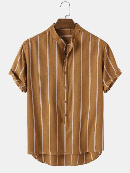 Camisa Ligera Estilo Mediterráneo
