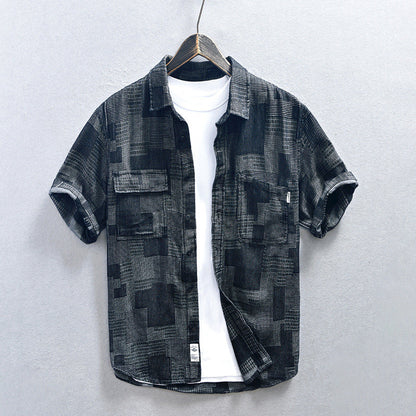 Camisa Azul Jeans Clásica