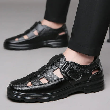Zapatos Hombre Cuero Respirable Clásicos - Vestiria
