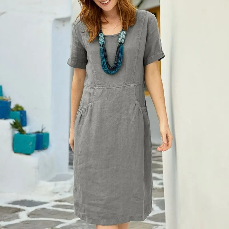 Vestido Verano Boho Chic Flores - Vestiria