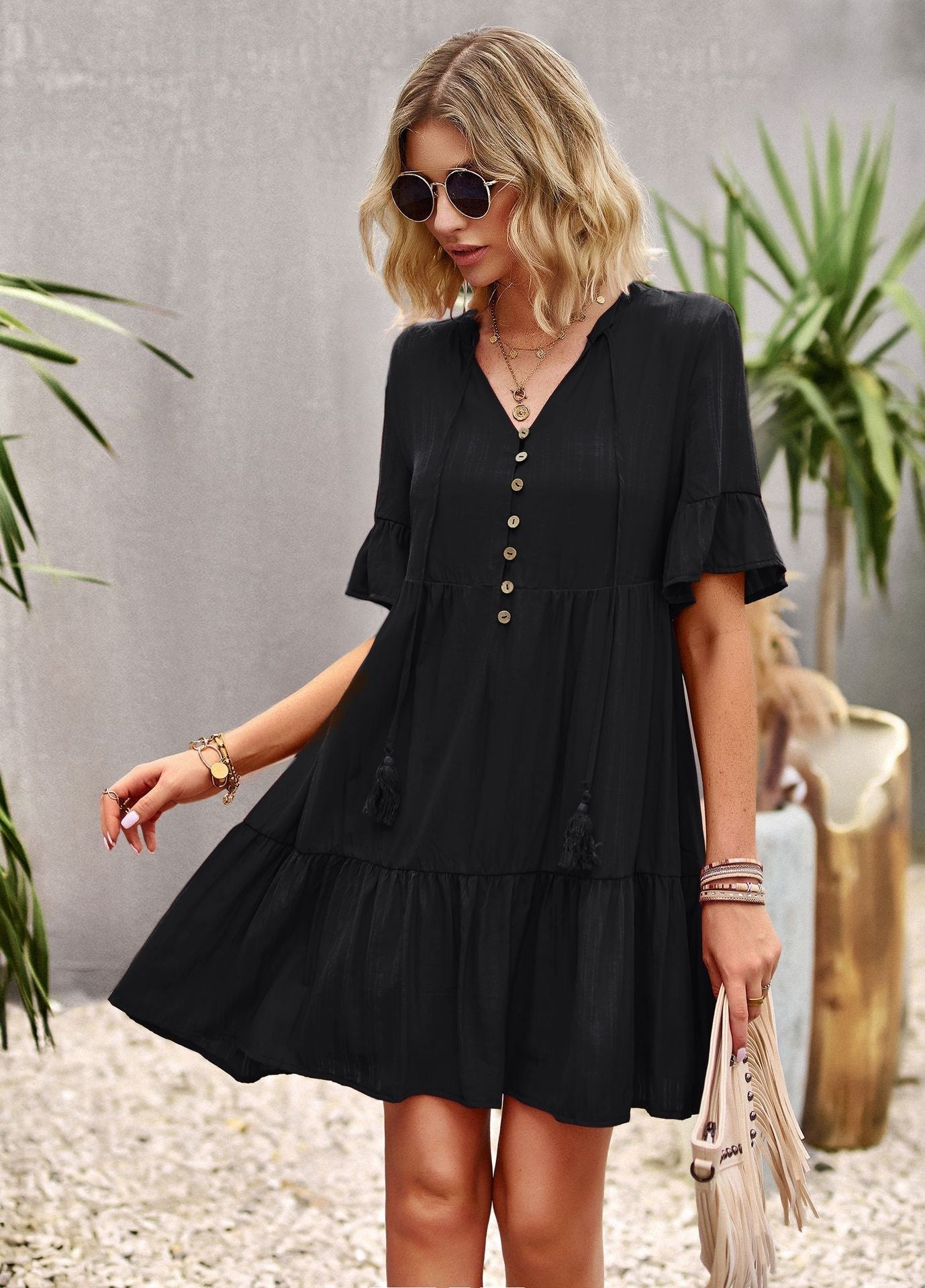Vestido Ligero Playero Estilo Verano