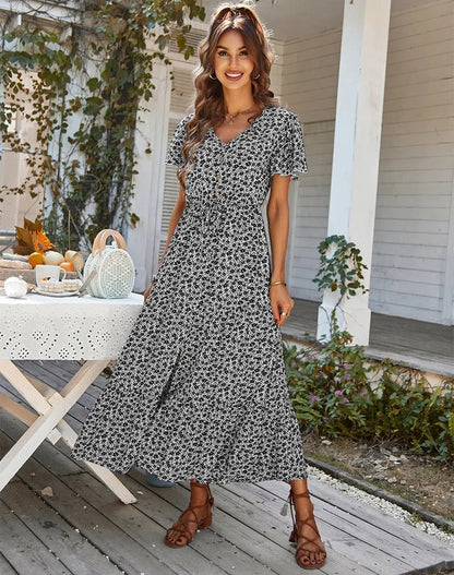 Vestido Floral Estampado Mujer