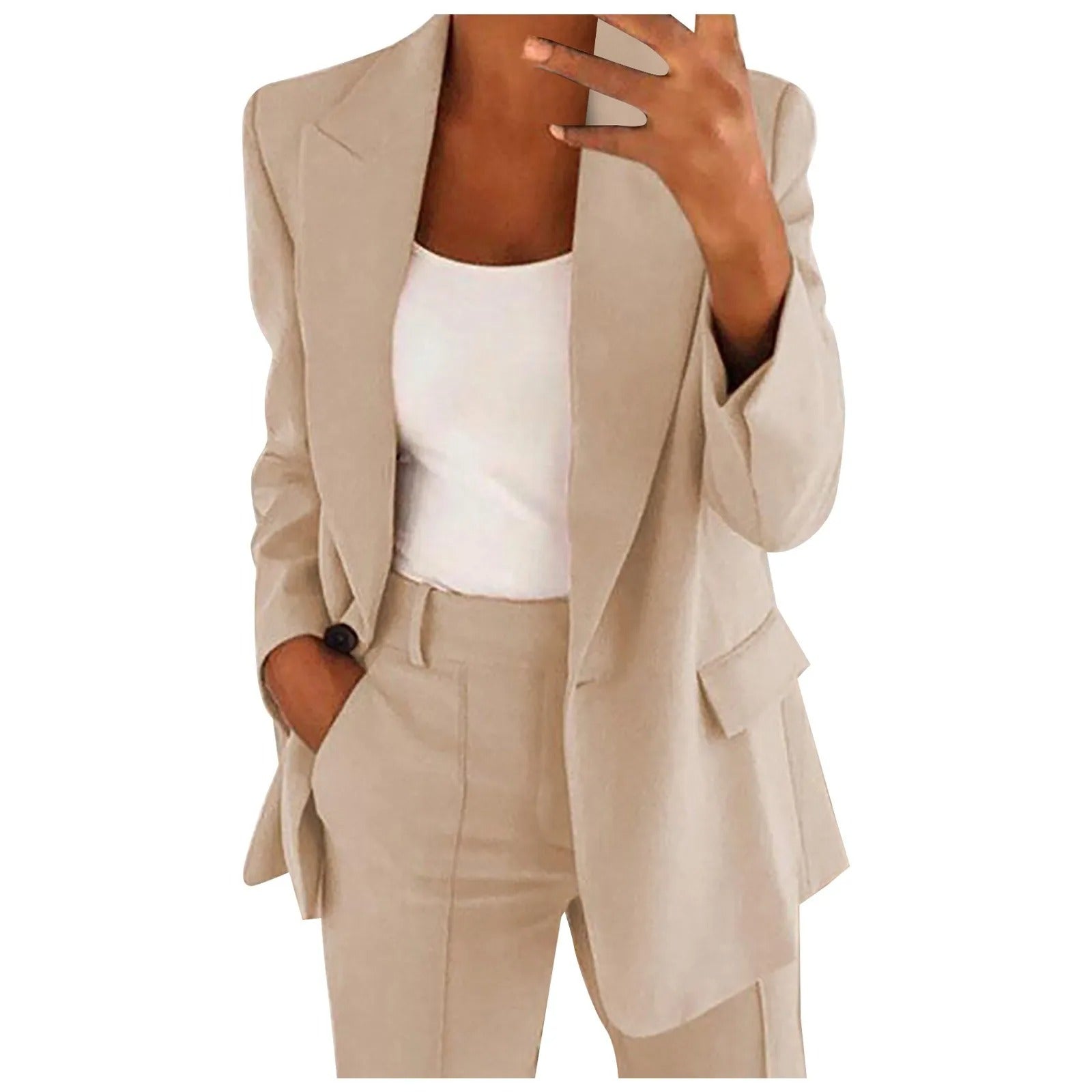 Traje Mujer Chaqueta Pantalón Clásico - Vestiria
