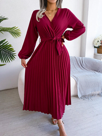 Vestido Elegante Cuello En V
